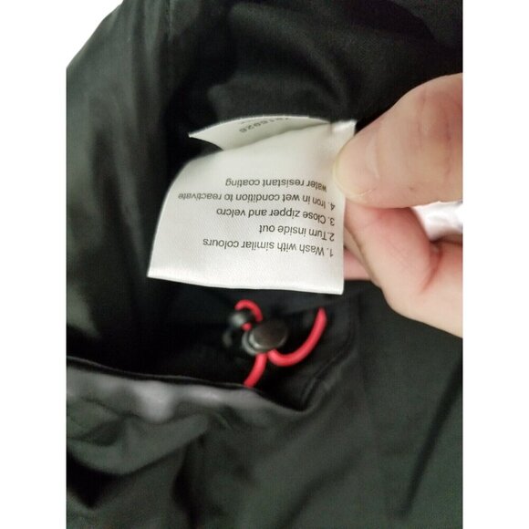 2117 Of Sweden Mens Black Softshell Jacket Size XXL With Red Accents & Zip Pocke - Picture 13 of 14